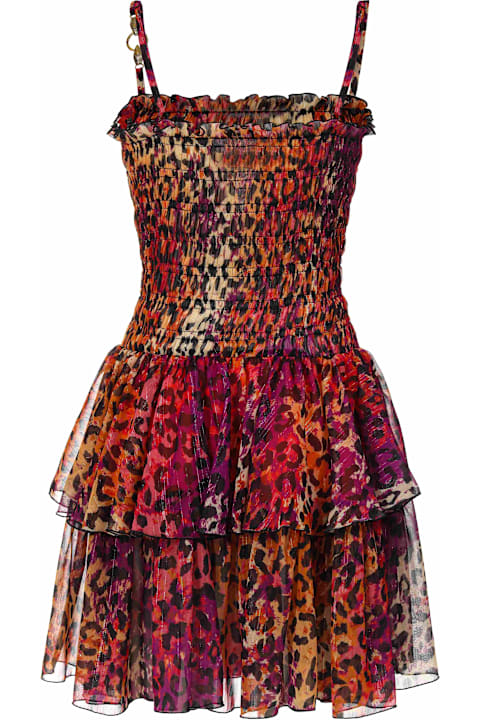 Homeware Just Cavalli Just Cavalli Pink Knee Lenght Dress