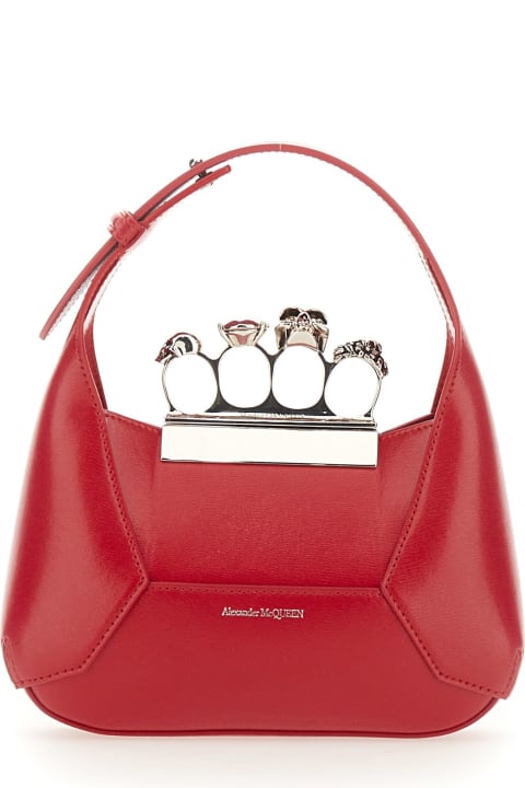 Totes for Women Alexander McQueen Jeweled Hobo Bag