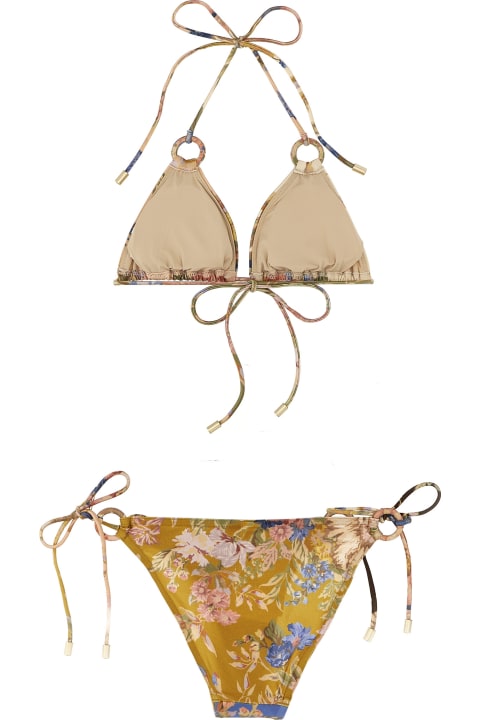 Swimwear for Women Zimmermann 'august Spliced Ring Tie' Bikini
