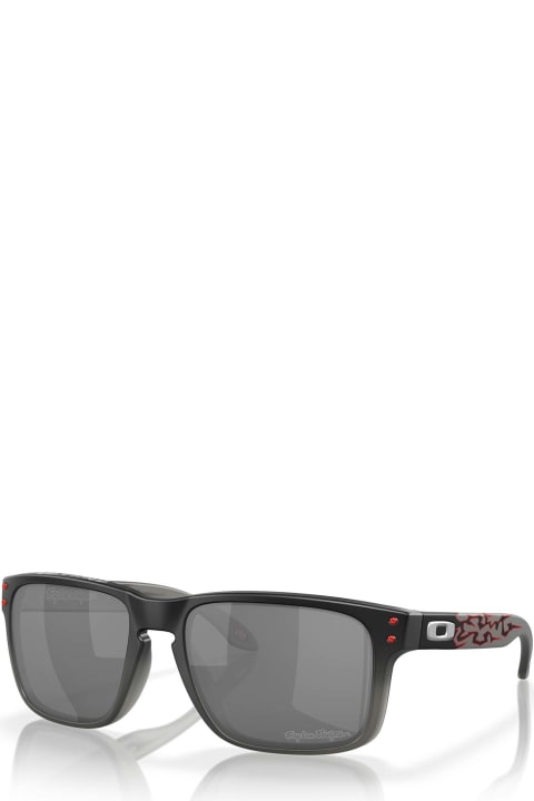 Oakley for Men Oakley Oo9102 Troy Lee Designs Black Fade Sunglasses