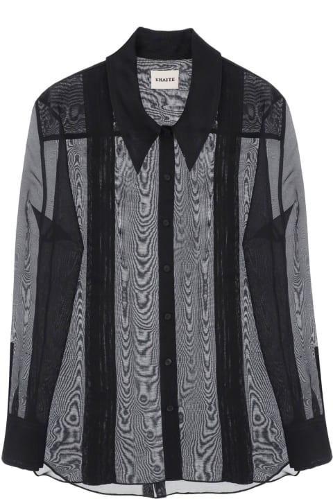 Fashion for Women Khaite Nori Shirt In Silk Organza