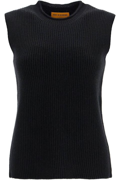 Guest in Residence Clothing for Women Guest in Residence Cashmere Sleeveless Sweater