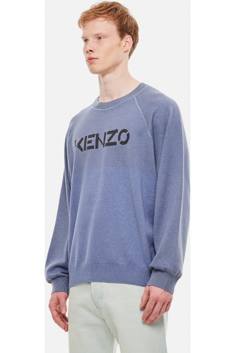 Kenzo Fleeces & Tracksuits for Men Kenzo Kenzo Logo Garment Dye Jumper