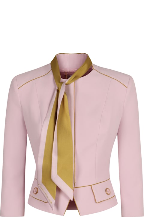 Homeware Elisabetta Franchi Crêpe De Chine Jacket