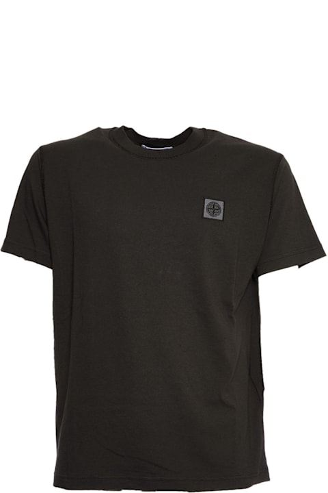 メンズ Stone Islandのトップス Stone Island Compass Patch Crewneck T-shirt