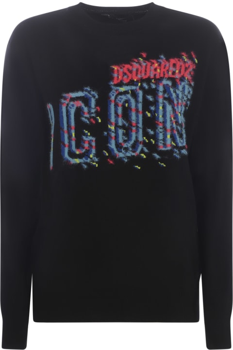 Fashion for Women Dsquared2 Sweater Dsquared2 'icon' In Wool