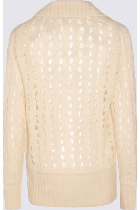 Sweaters for Men Vivienne Westwood White Wool Knitwear