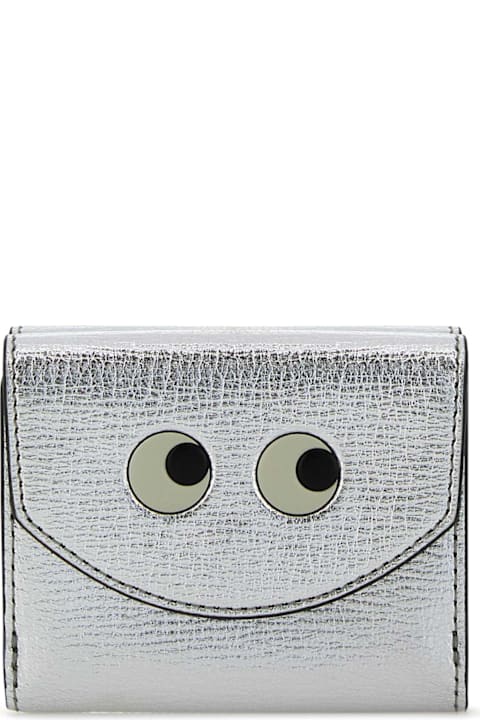 Anya Hindmarch for Women Anya Hindmarch Silver Leather Wallet