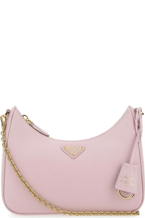 Prada Bags for Women Prada Pastel Pink Leather Re-edition 2005 Handbag