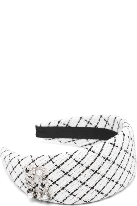 Homeware Roger Vivier Rv Flowers Strass Pearl Headband