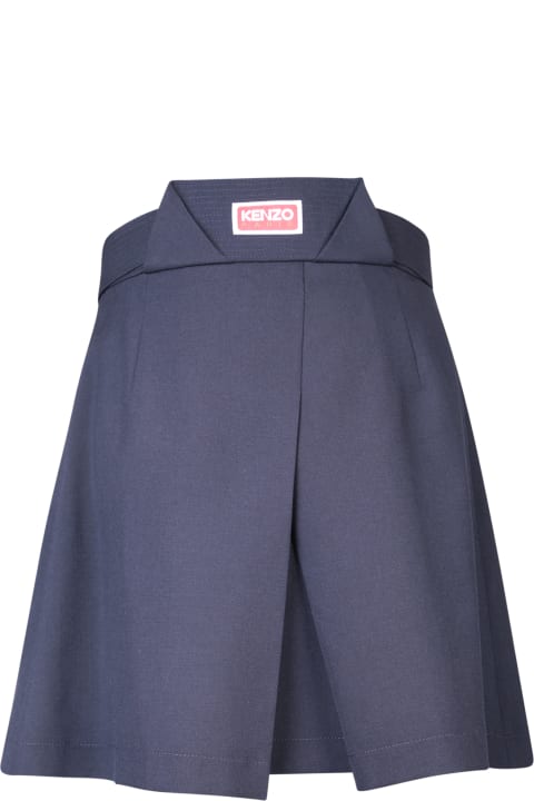 Kenzo for Women Kenzo Pleated Mini Skirt