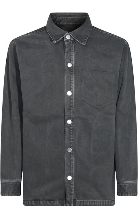 Ami Alexandre Mattiussi for Men Ami Alexandre Mattiussi Long-sleeved Button-up Jacket