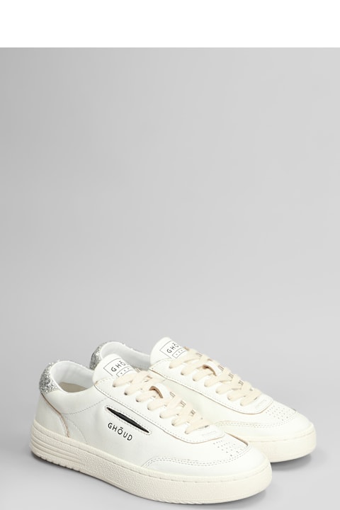 GHOUD Shoes for Women GHOUD Lido Low Sneakers In White Leather