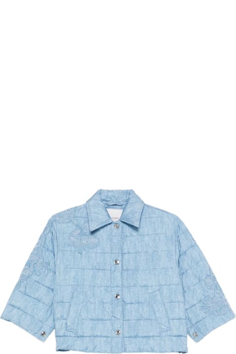 Homeware Ermanno Firenze Embroidered Cropped Jacket