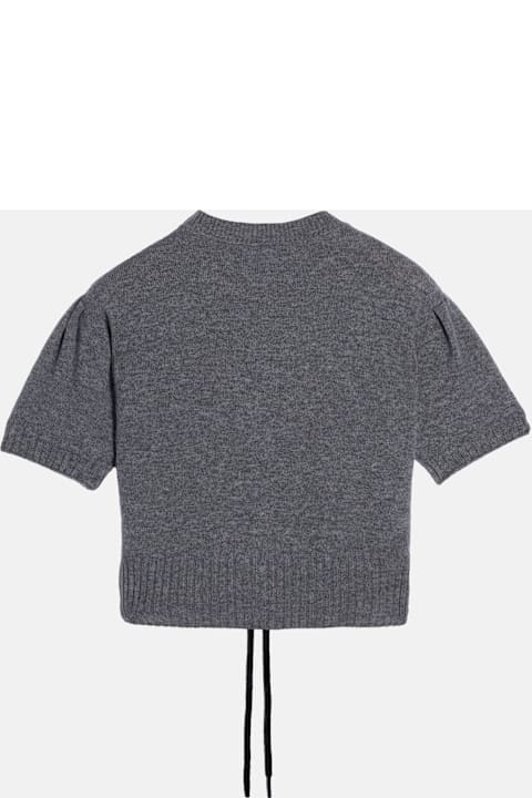 Simone Rocha for Men Simone Rocha Cropped Cashmere Cardigan