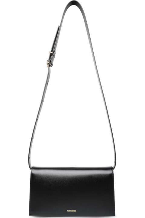'all-day' Black Leather Bag