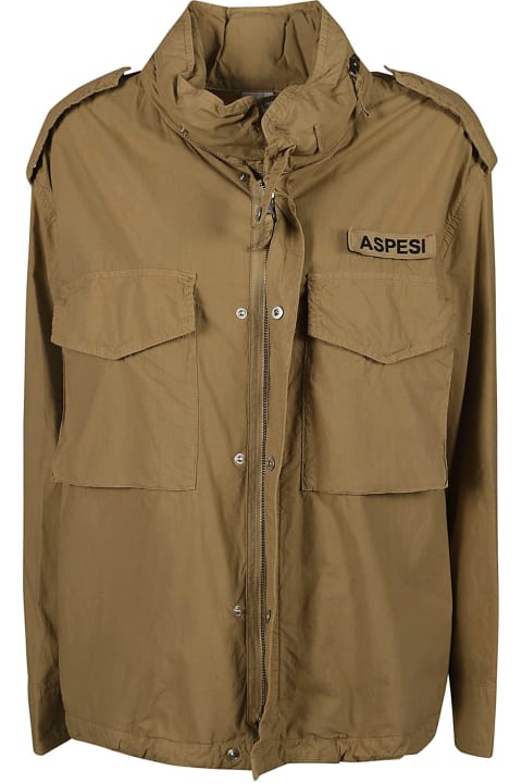 Fashion for Women Aspesi Multi-pocket Cargo Jacket