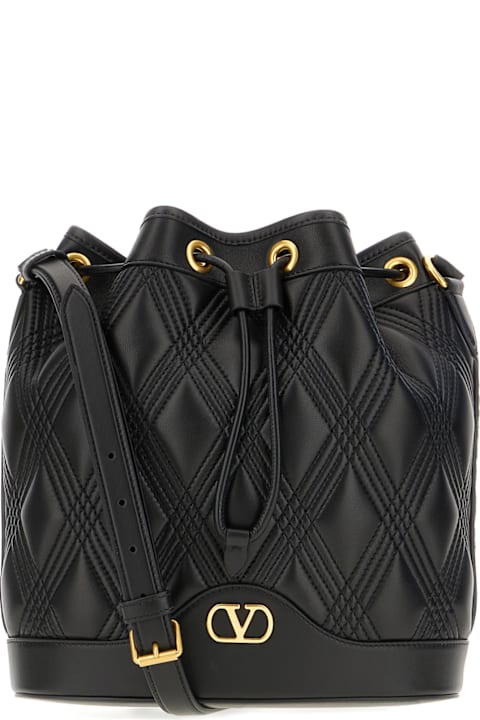 Homeware Valentino Garavani Black Leather Crossbody Bag