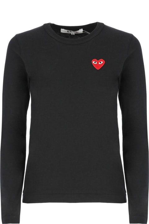 Fashion for Women Comme des Garçons Play Heart T-shirt