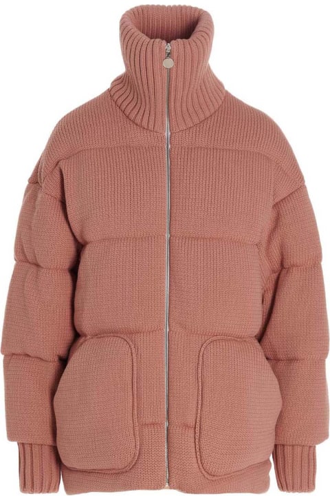 Knitted Puffer Jacket