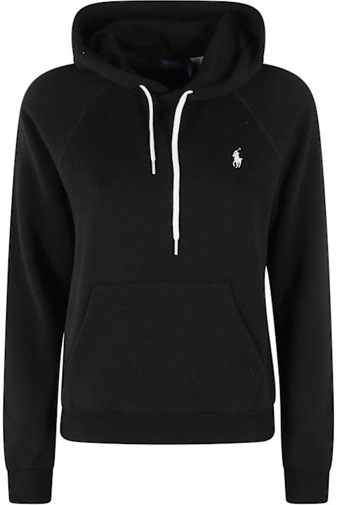 Fashion for Women Ralph Lauren Shrunken Fit Fleece Hoodie