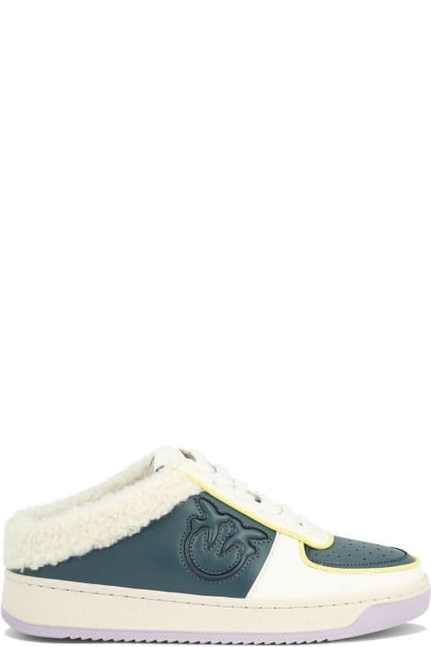 Pinko Sneakers for Women Pinko Panelled Basketball Sneakers