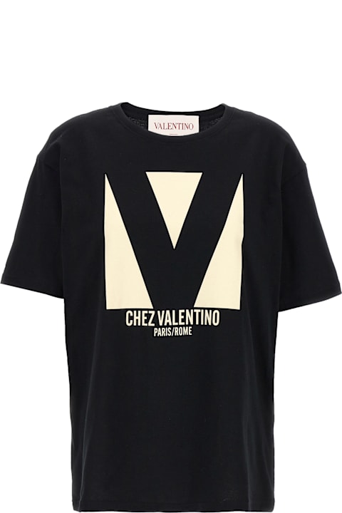 Valentino Garavani Topwear for Women Valentino Garavani Valentino Garavani 'chez Valentino' T-shirt