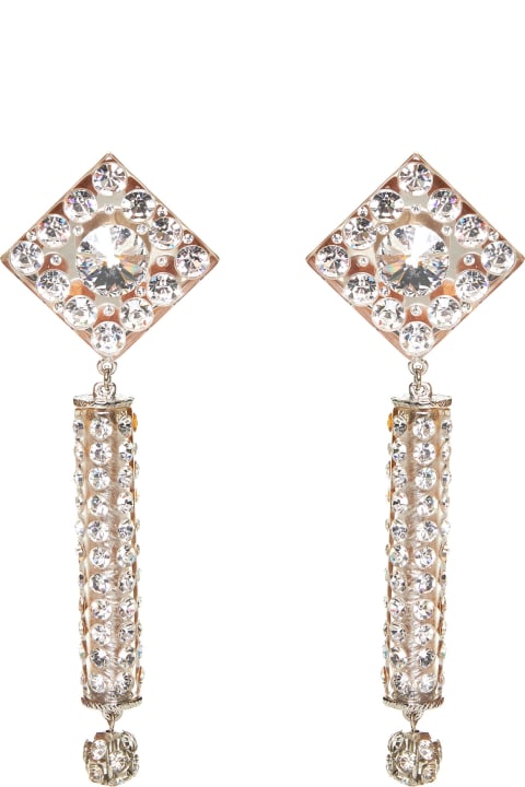 Alessandra Rich Earrings for Women Alessandra Rich Crystal Earrings