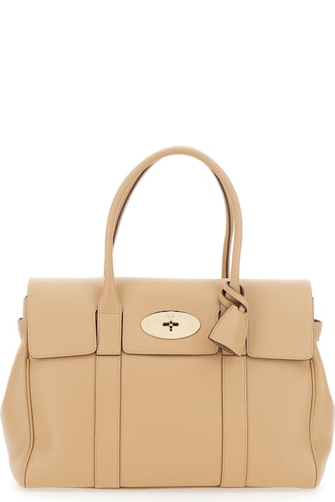 Mulberry for Men Mulberry Beige Leather 'bayswater' Handbag