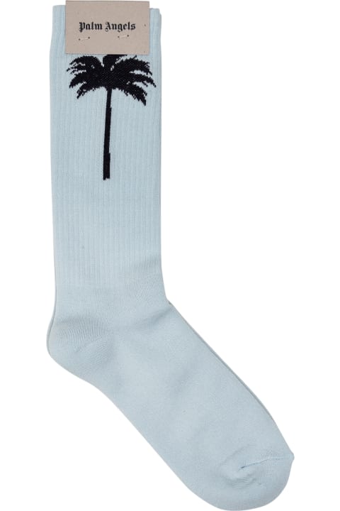 Homeware Palm Angels Sock With Logo Embroidery