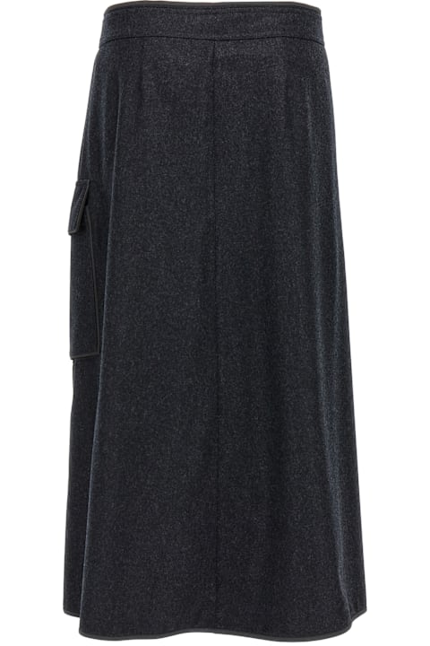 Brunello Cucinelli for Women Brunello Cucinelli Wrap Skirt