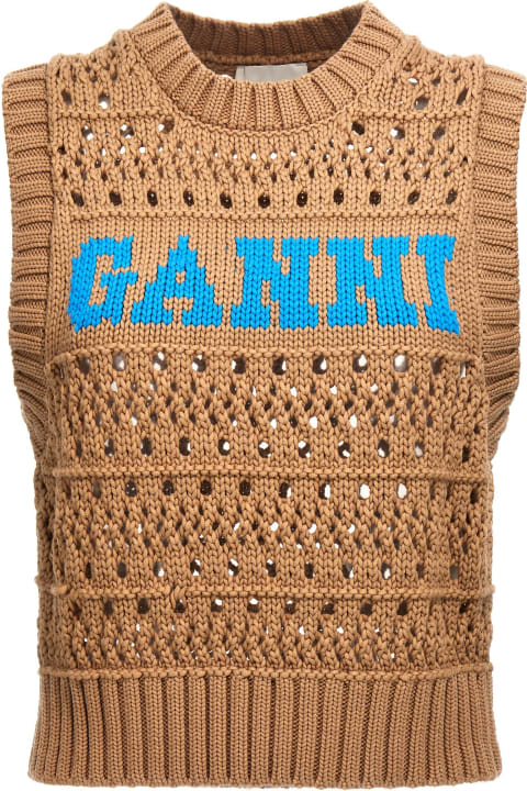 Ganni for Women Ganni Logo Vest