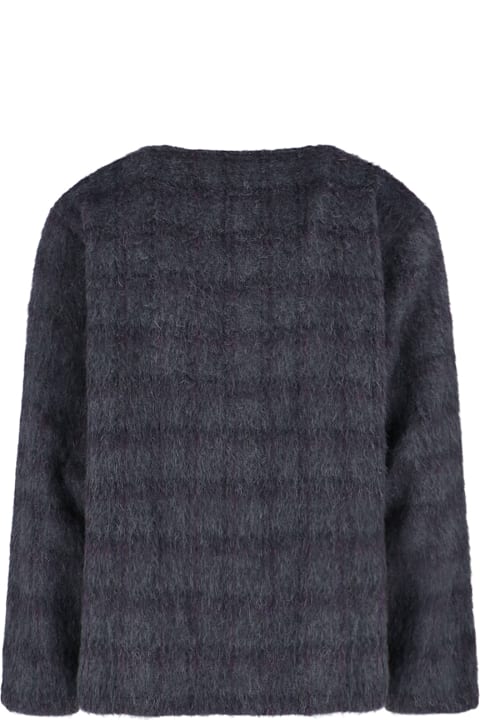 أدوات منزلية Our Legacy 'plum Check' Cardigan