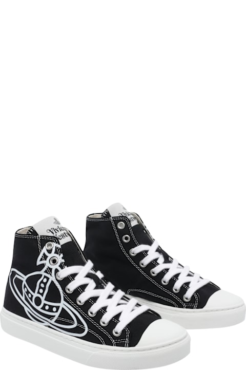 Vivienne Westwood Plimsoll High Top Sneakers