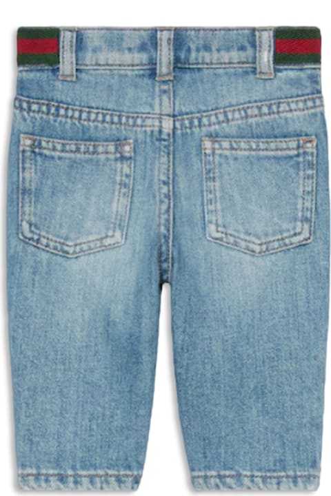 Bottoms for Baby Boys Gucci Denim Jeans