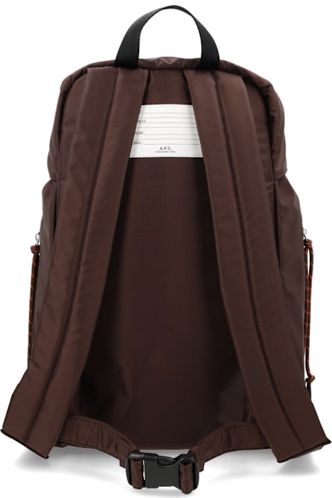 A.P.C. for Kids A.P.C. Backpack "trek" With Logo