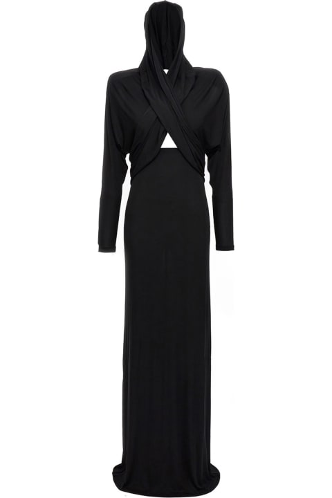 Saint Laurent Dresses for Women Saint Laurent Long Hooded Dress