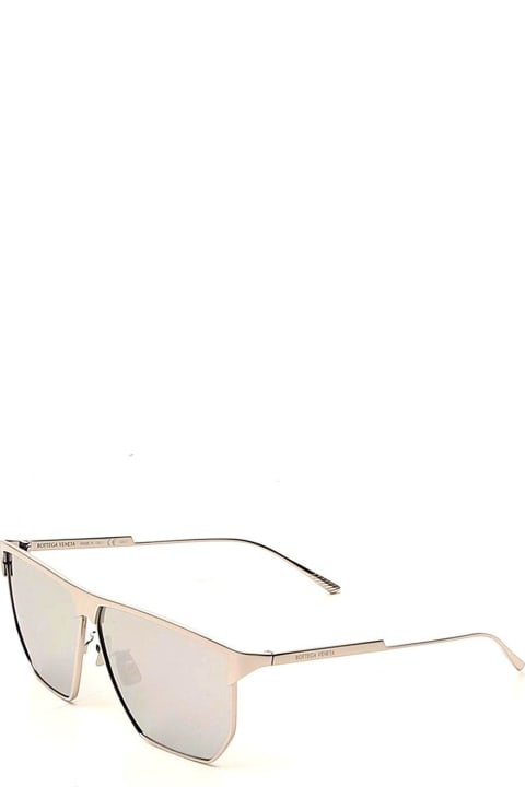 Homeware Bottega Veneta Angular Aviator Sunglasses
