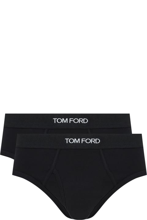Tom Ford Clothing for Men Tom Ford Bi-pack Cotton Stretch Jersey Brief