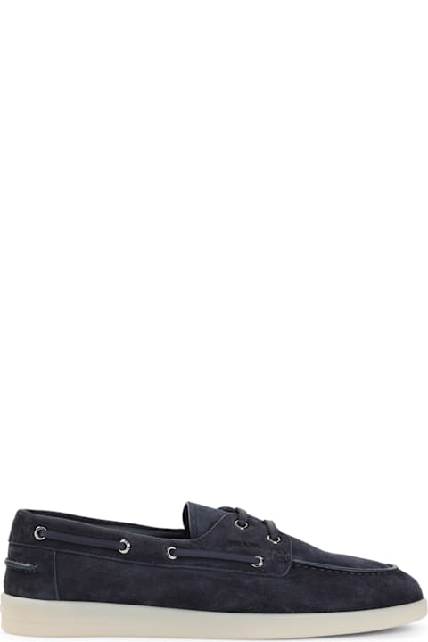 Prada لـ Kids Prada Allacciate Lace-up Shoes