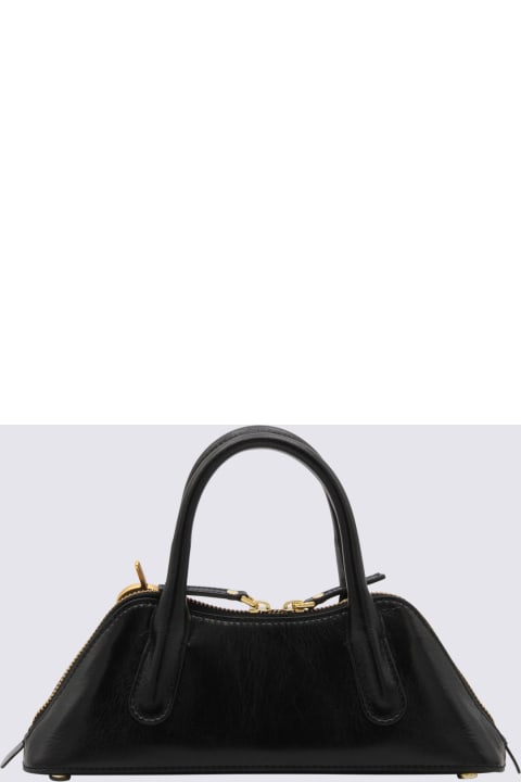 Blumarine Totes for Women Blumarine Black Leather Handle Bag