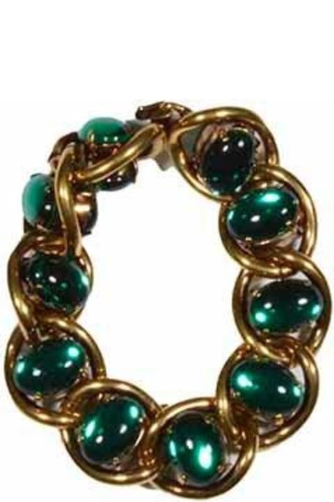 Marni Bracelets for Women Marni Embellished Cable-link Chain Bracelet