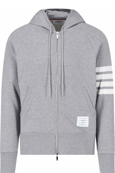 Homeware Thom Browne 4-bar Zip Hoodie