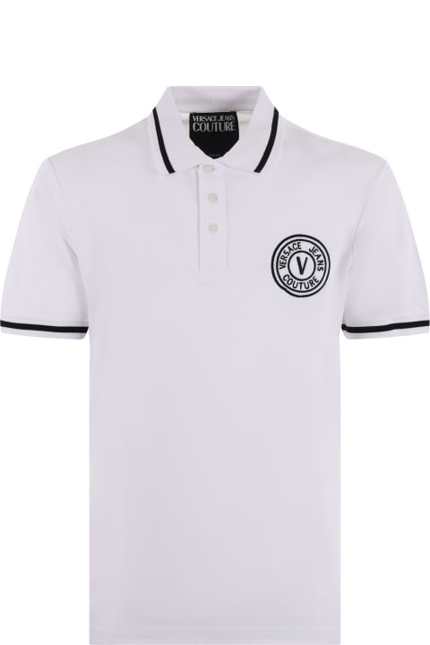 Versace Jeans Couture Topwear for Men Versace Jeans Couture Polo With Logo