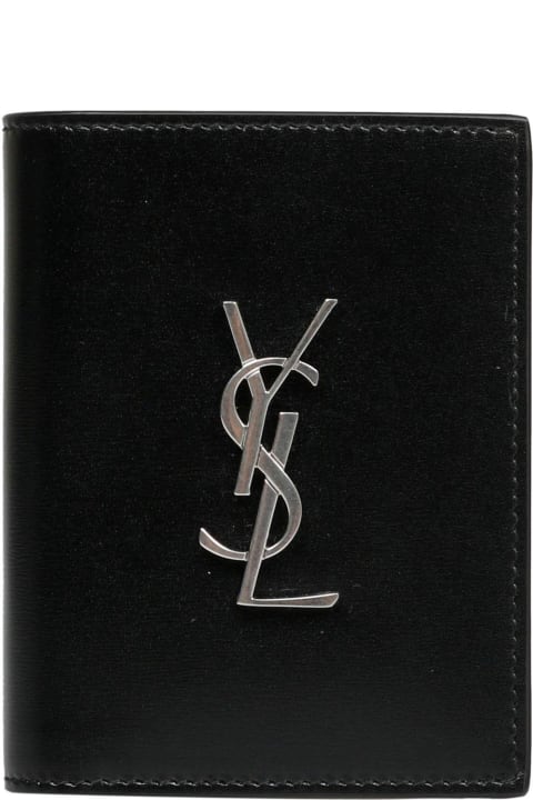 Monogram Logo Bi-fold Wallet