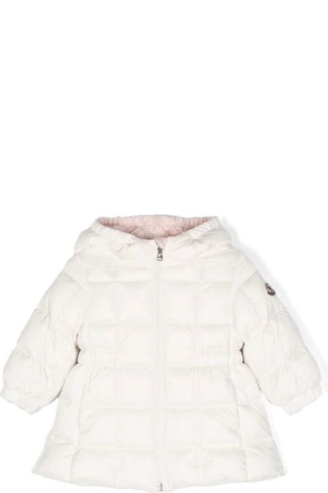 Moncler Coats & Jackets for Baby Girls Moncler Moncler New Maya Coats White