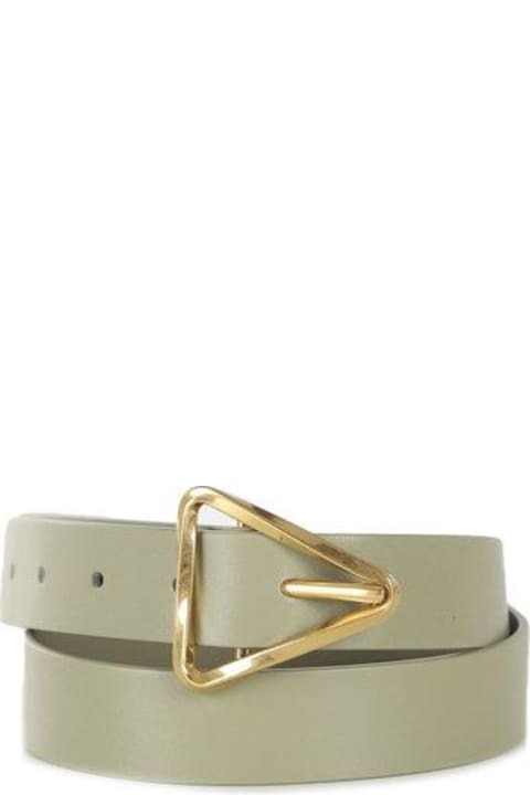 Bottega Veneta Accessories for Women Bottega Veneta Grasp Triangle-buckled Belt