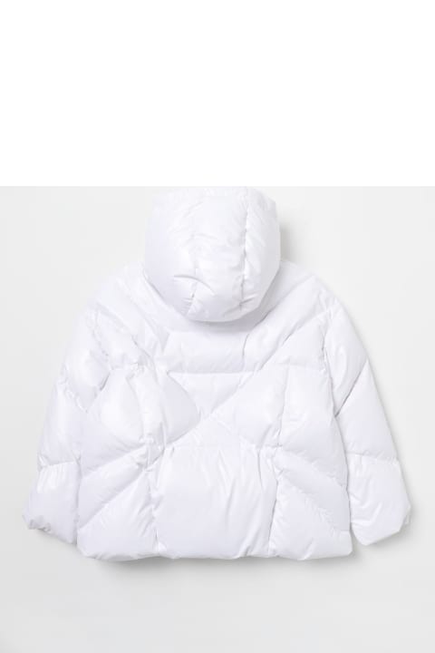 Khrisjoy Coats & Jackets for Girls Khrisjoy Khrisjoy Coats White