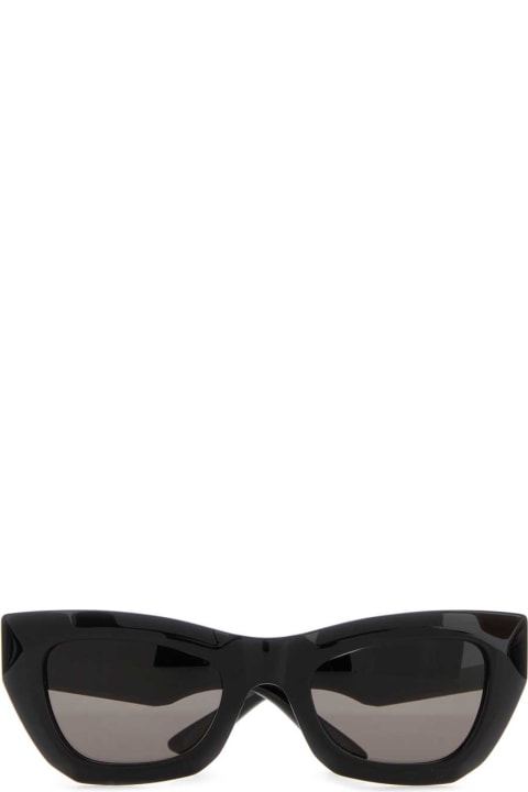 ウィメンズ新着アイテム Bottega Veneta Black Acetate Sunglasses