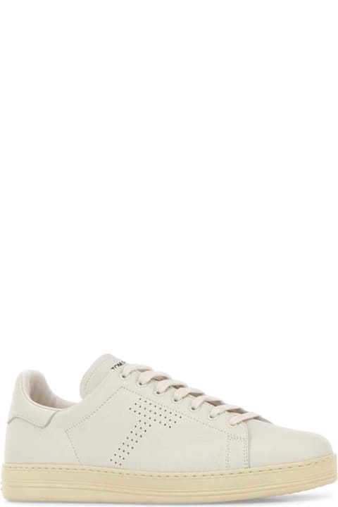 Homeware Tom Ford Chalk Leather Warwick Sneakers